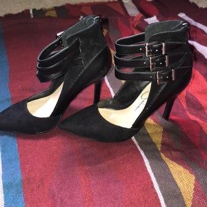 New Jessica Simpson sexy pointed toe heels six 5.5